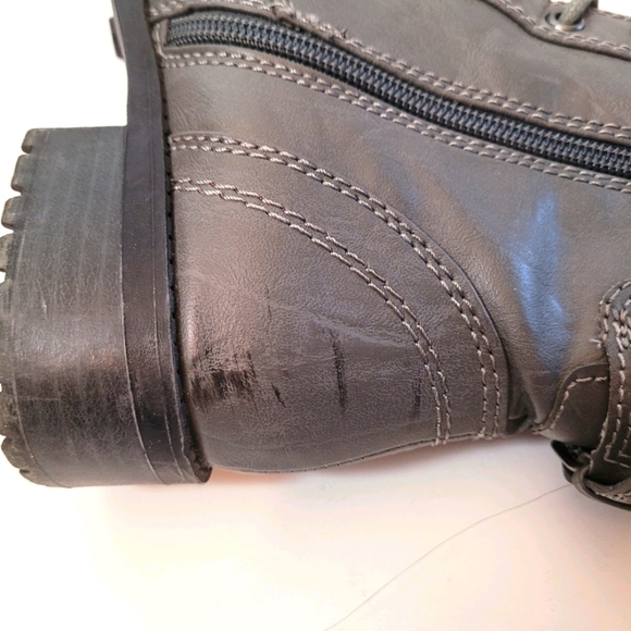 Shiekh Grey Rome Ha Boots Size 6.5 - Picture 10 of 11